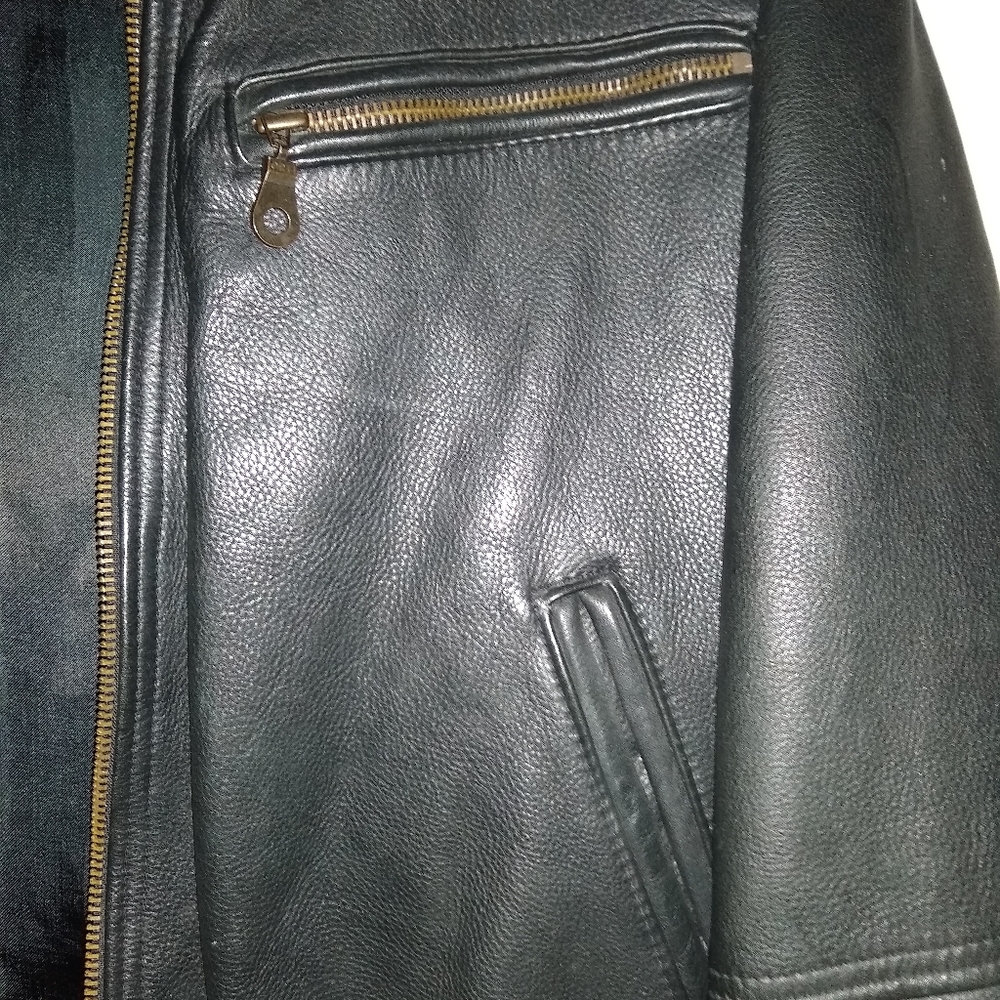 Custom-made leather jacket from India - Picture 4 of 8